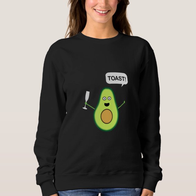 Sweatshirt Toast Avocado (Devant)