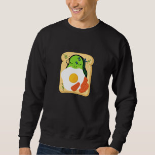 Sweatshirt Toast Avocado Cute Pour Filles Femmes Avocado & Ve