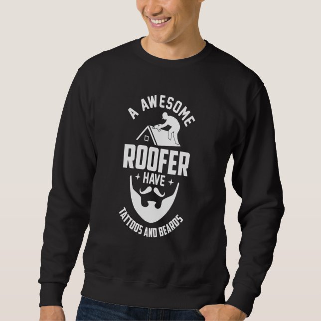 Sweatshirt Toit De Toit De Toit Et Lit De Lit (Devant)
