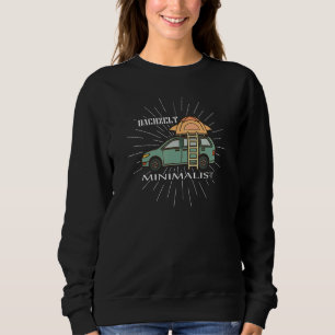 Sweatshirt Toit Tente Minimaliste Camping Camping Camping
