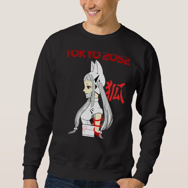 Sweatshirt Tokyo 2052 2 Kitsune Shinobi 2 (Devant)