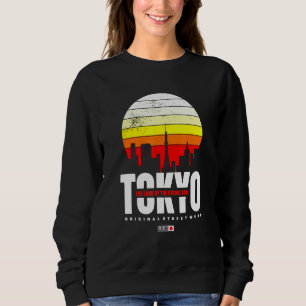 Sweatshirt Tokyo La Meilleure Ville Retro Vintage