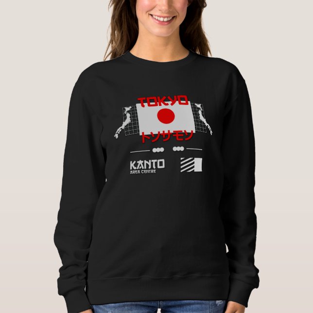 Sweatshirt Tokyo Ville et capitale du Japon (Devant)
