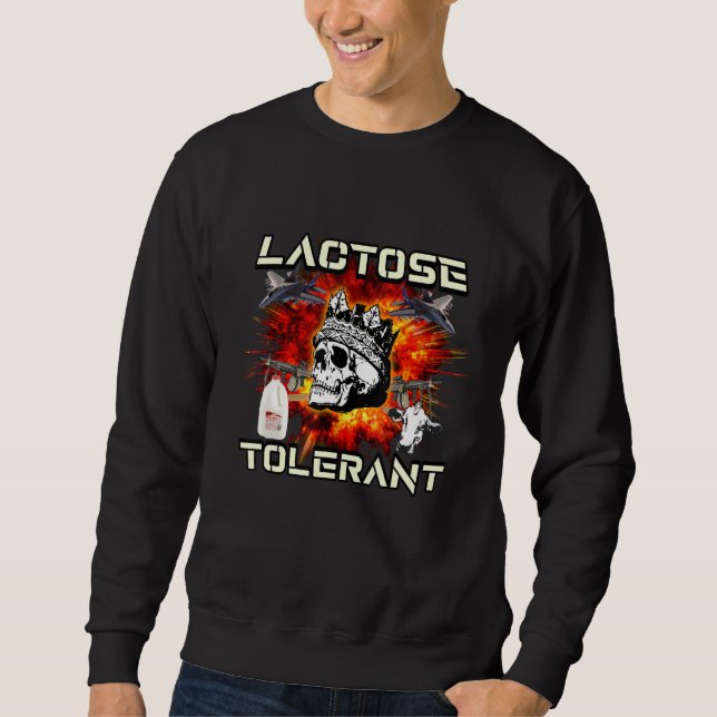 Sweatshirt Tolérant au lactose (Devant)