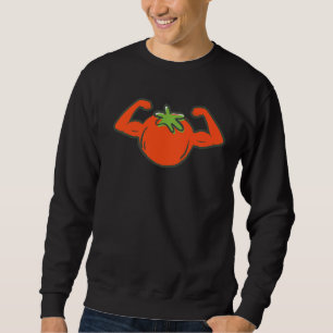 Sweatshirt Tomate Fruit Powerlifting Fitness Fitness Fitness