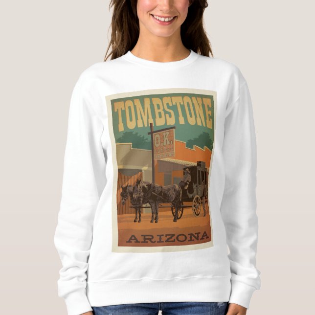 Sweatshirt Tombstone, Arizona (Devant)