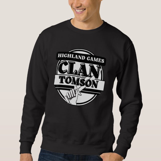 Sweatshirt Tomson Highland Games Scottish Clan (Devant)