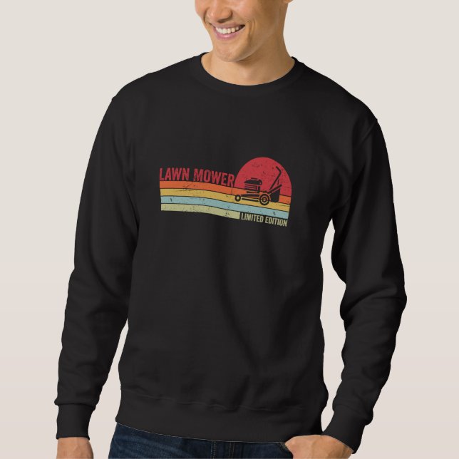 Sweatshirt tondeuse à gazon édition limitée - tondeuse à tond (Devant)