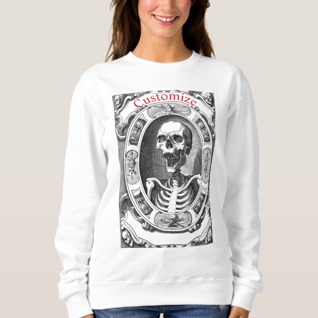 Sweatshirt Tonneau humain éffrayant Thunder_Cove (Devant)