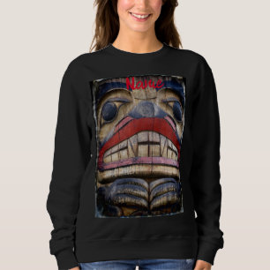 Sweatshirt Tonnerre à visage totem
