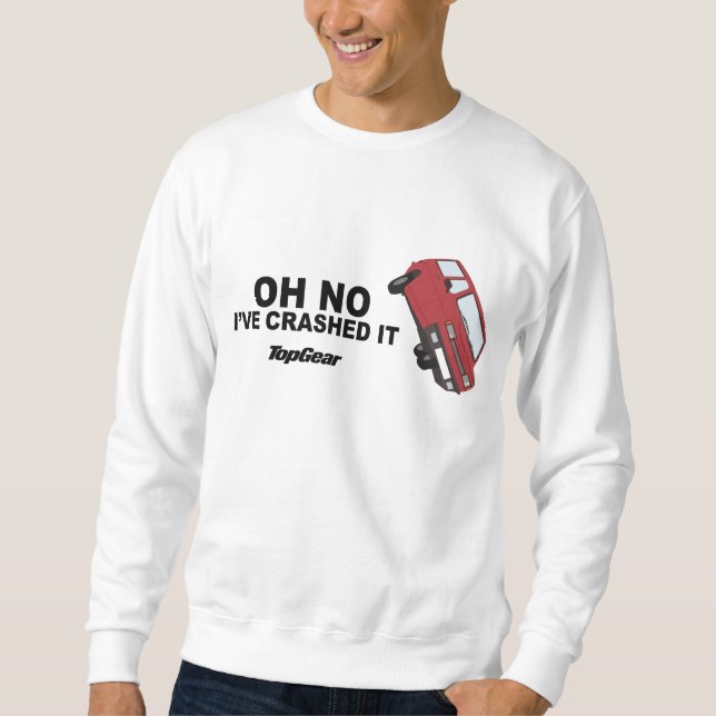 Sweatshirt Top Gear Reliant Robin Oh No I've Crashed It (Devant)