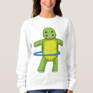 Sweatshirt Tortue à Fitness avec pneus Fitness
