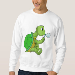 Sweatshirt Tortue avec bulles de savon