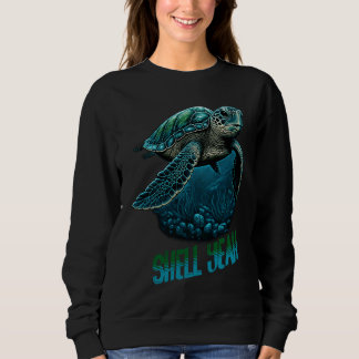Sweatshirt Tortue De Mer Pour Hommes Femmes Tortue De Mer Ani