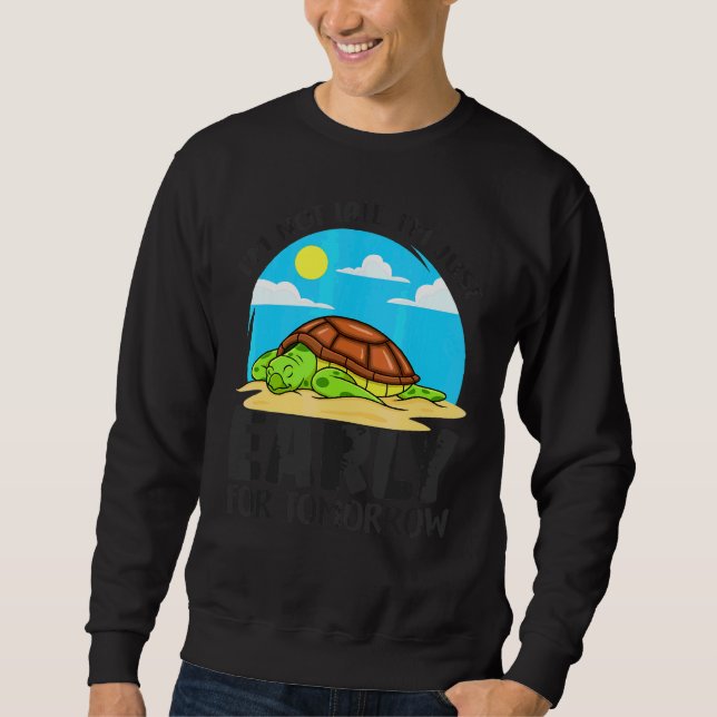 Sweatshirt Tortue d'eau de mer 56 (Devant)