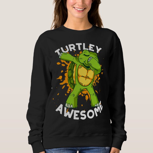 Sweatshirt Tortue d'eau de mer 87 (Devant)