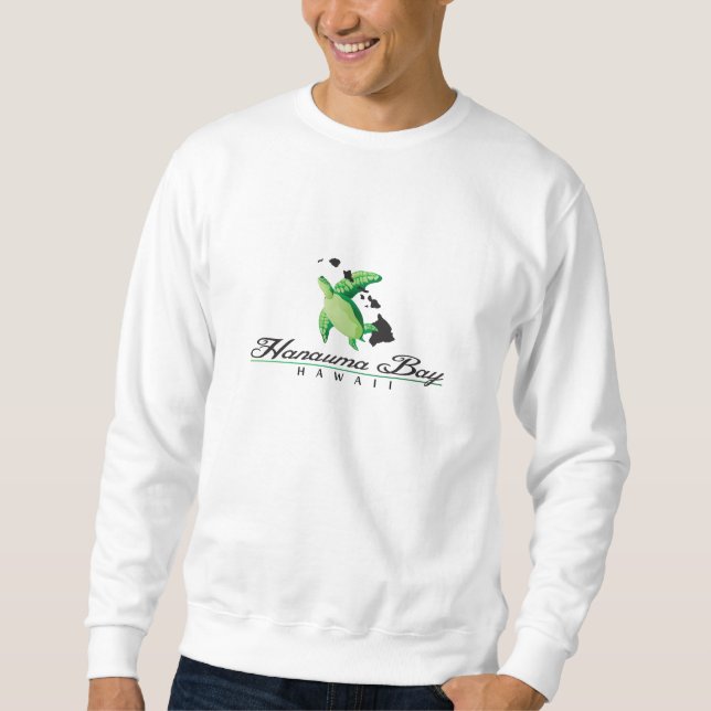 Sweatshirt Tortue d'Hawaï de baie de Hanauma (Devant)
