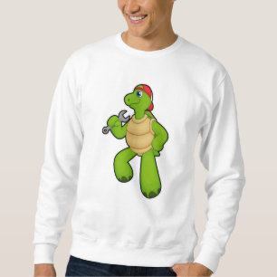 Sweatshirt Tortue en mécanique avec clé et Casquette