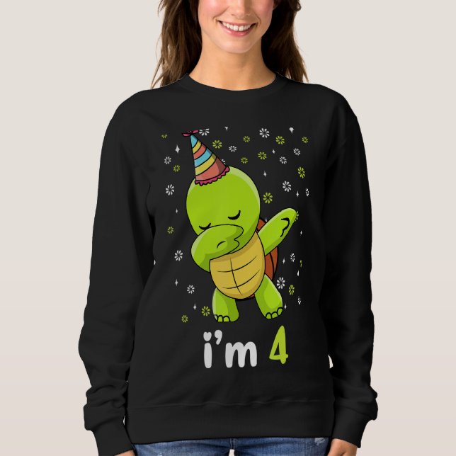 Sweatshirt Tortues 10e anniversaire (Devant)