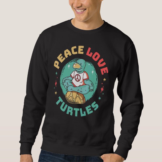 Sweatshirt Tortues de paix (Devant)
