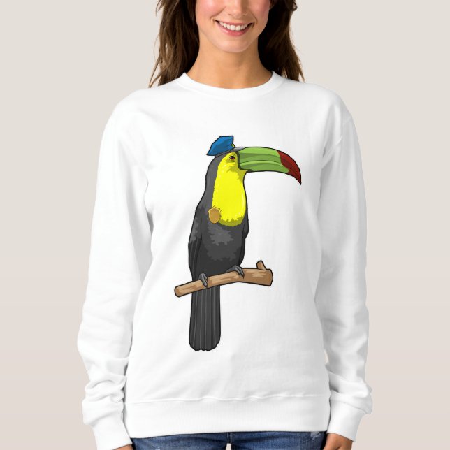 Sweatshirt Toucan en tant que policier (Devant)