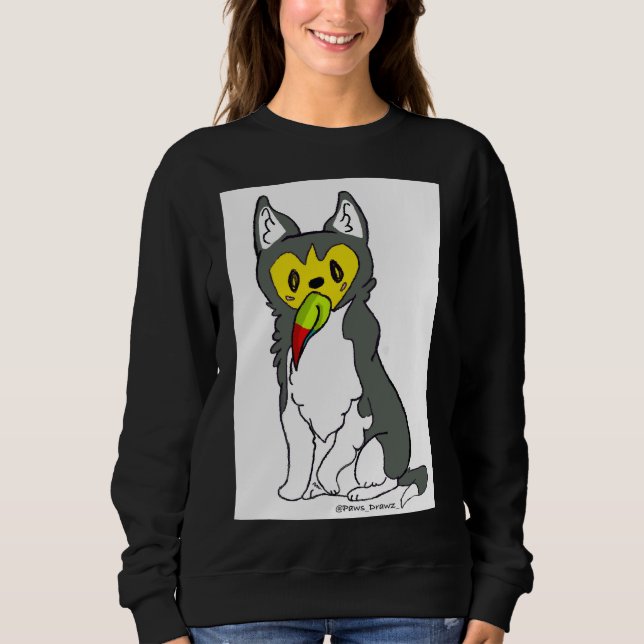 Sweatshirt Toucan Husky (Devant)