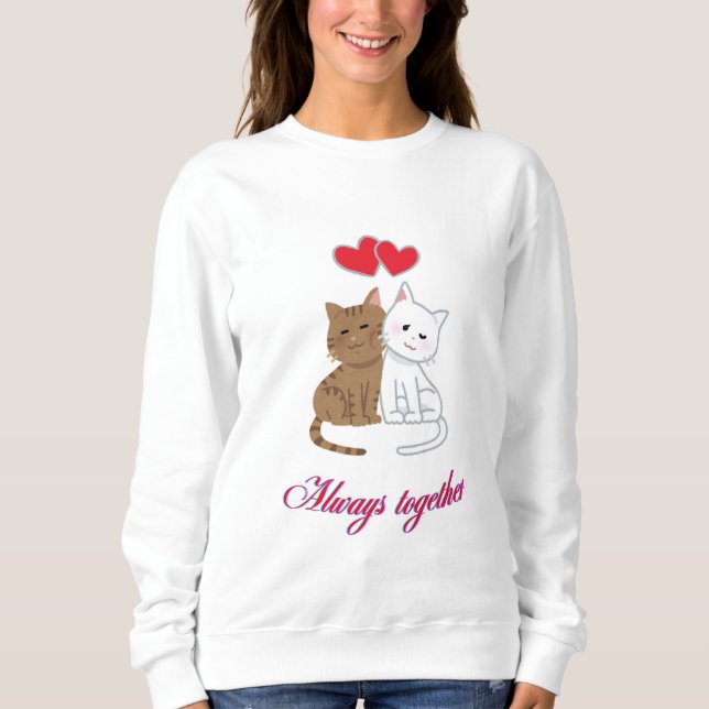 Sweatshirt Toujours ensemble (Devant)