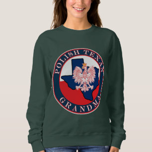 Sweatshirt Tour de grand-mère texane polonaise