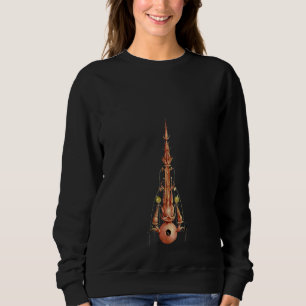 Sweatshirt Tour de la vie de Hieronymus Bosch pour femmes Jar