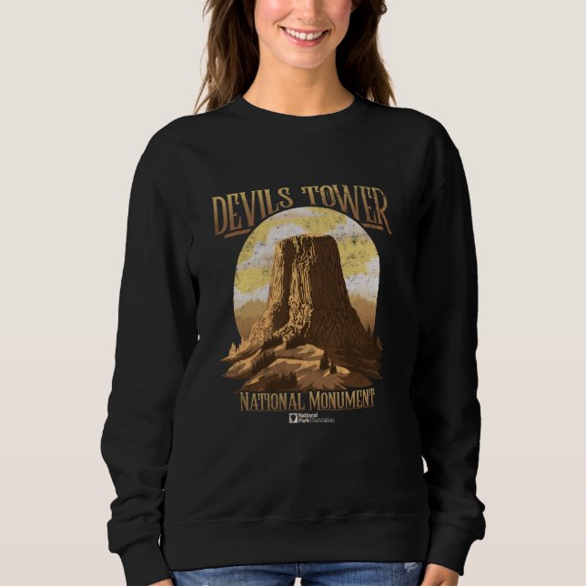 Sweatshirt Tour Devils Circle national des monuments (Devant)