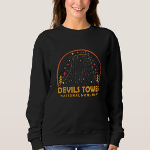 Sweatshirt Tour Devils Tower Wyoming Montagne Monument Nation