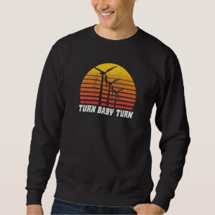 Sweatshirt Tourne bébé tourne éolienne moulin à vent puissanc