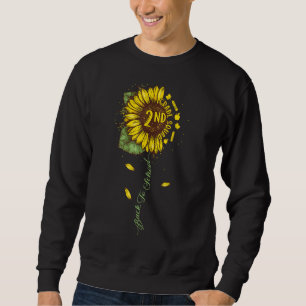 Sweatshirt Tournesol 2e année Enseignant de la Kinder de l'éq