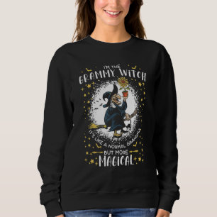 Sweatshirt Tournesol Je suis la sorcière grand-mère comme un 