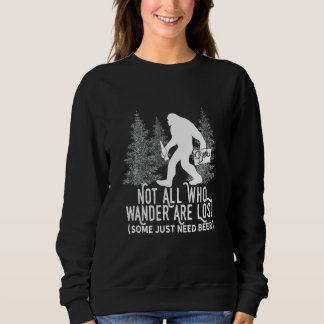 Sweatshirt Tous ceux qui se baladent ne sont pas perdus Parod