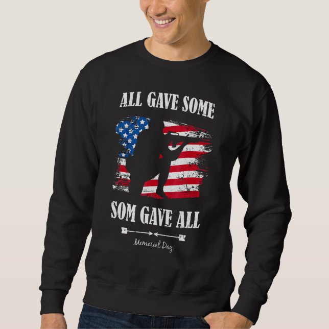 Sweatshirt Tous ont donné certains ont donné tous les vétéran (Devant)