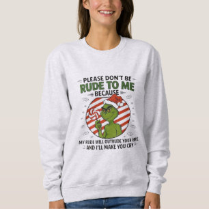 Sweatshirt Tout ce dont j'ai besoin, c'est de l'attitude   Sw
