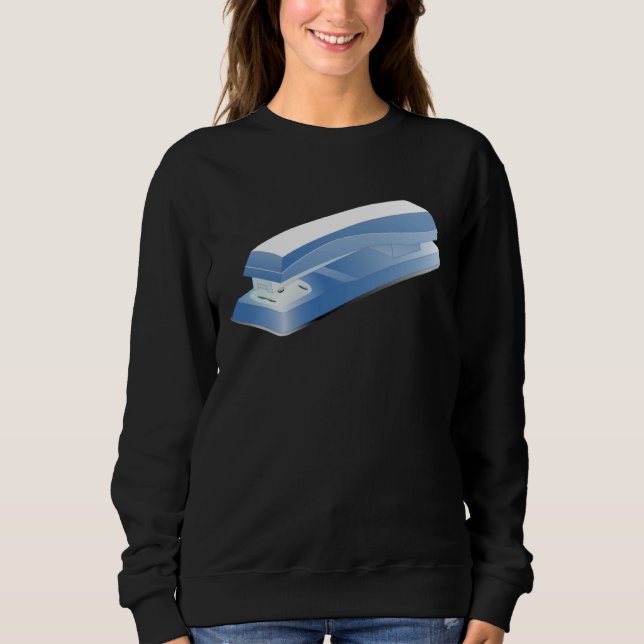 Sweatshirt Tout comme les agrafeuses Agrafeuse Enseignant Éco (Devant)