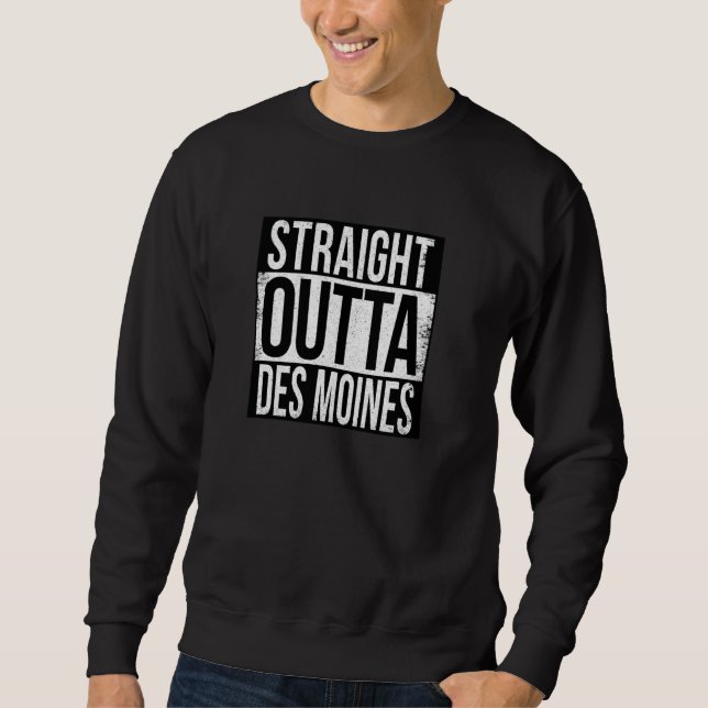 SWEATSHIRT TOUT DROIT DE DES MOINES (Devant)