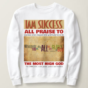 SWEATSHIRT TOUT ÉLOGE