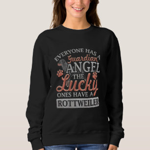 Sweatshirt Tout Le Monde A Un Ange Gardien Heureux Ceux Qui O