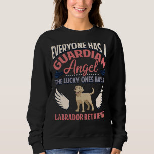 Sweatshirt Tout Le Monde A Un Ange Gardien Les Chanceux Ont