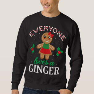 Sweatshirt Tout le monde aime Ginger Cookie Vêtements, Gi de