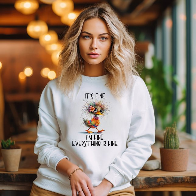 Sweatshirt Tout va bien (Créateur téléchargé)
