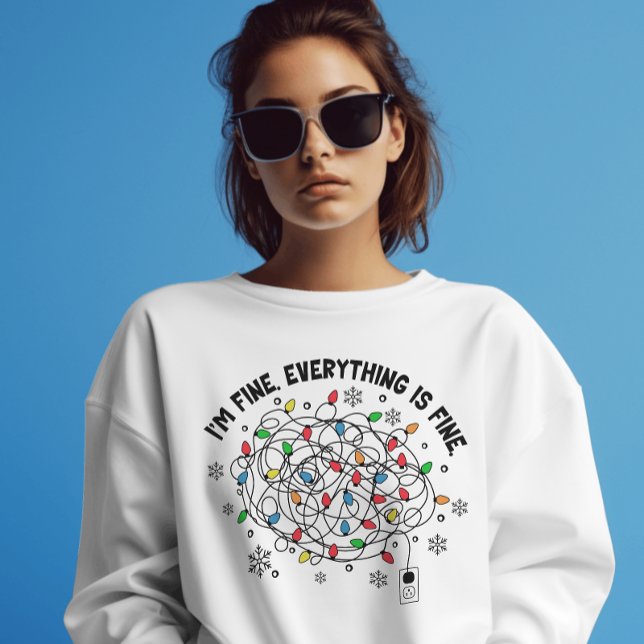 Sweatshirt Tout va bien, tout va bien... (Créateur téléchargé)