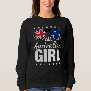 Sweatshirt Toutes Australiennes Patriotique Australie Cadeau