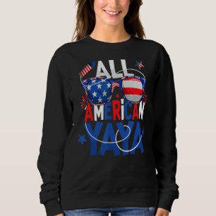 Sweatshirt Toutes les Lunettes de soleil Yaya Américaines Dra