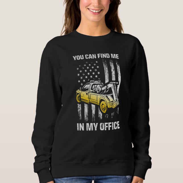 Sweatshirt Tow Trucker Tow Truck Driver Tow Operator Breakdow (Devant)
