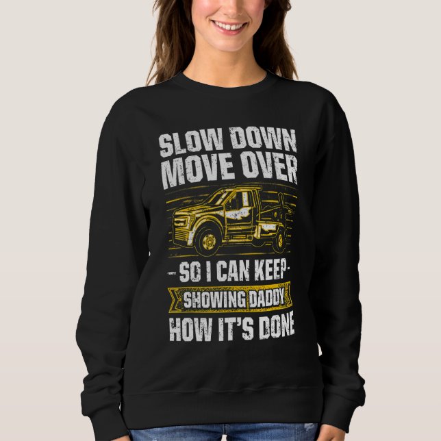 Sweatshirt Tow Trucker Tow Truck Driver Tow Operator Breakdow (Devant)