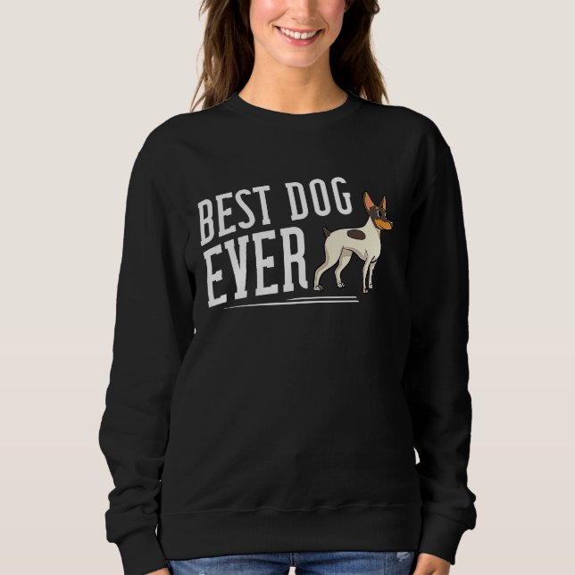 Sweatshirt Toy Fox Terrier Dog Puppies Owner (Devant)